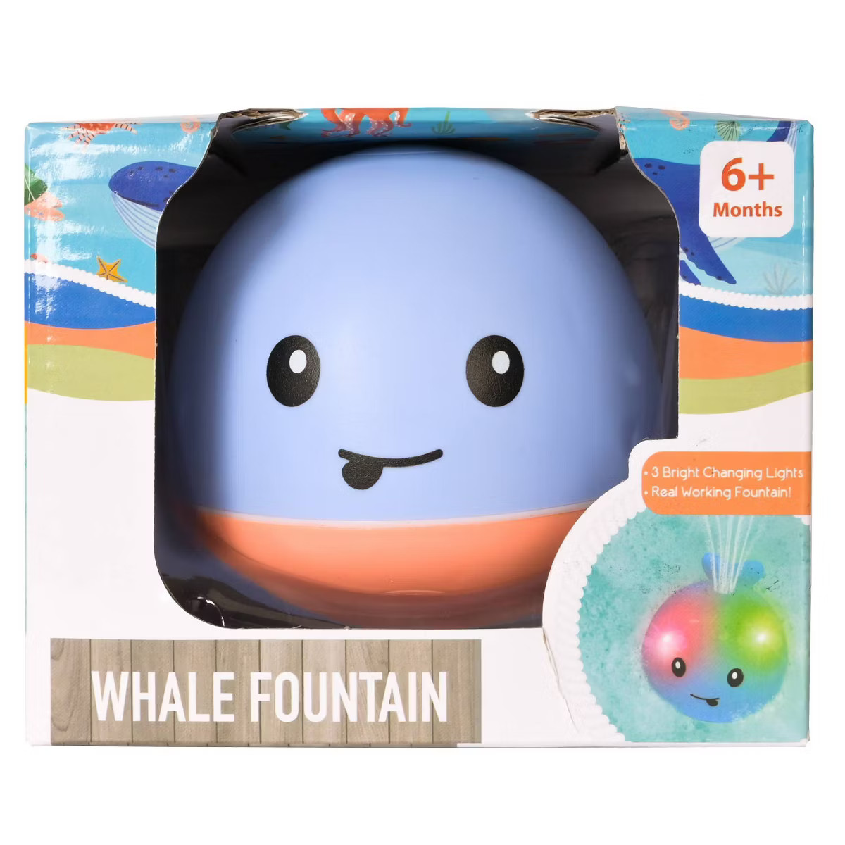 Sunny Days Whale Fountain - Periwinkle | Target