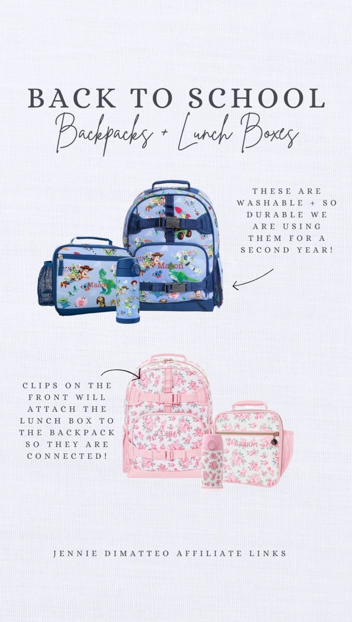 Some cute backpacks for kids! My kids had these for a couple years and they were the BEST! 

Back To School. Kids Backpacks. Toy Story Backpack. Girls Backpack.

#LTKKids #LTKSeasonal #LTKootd