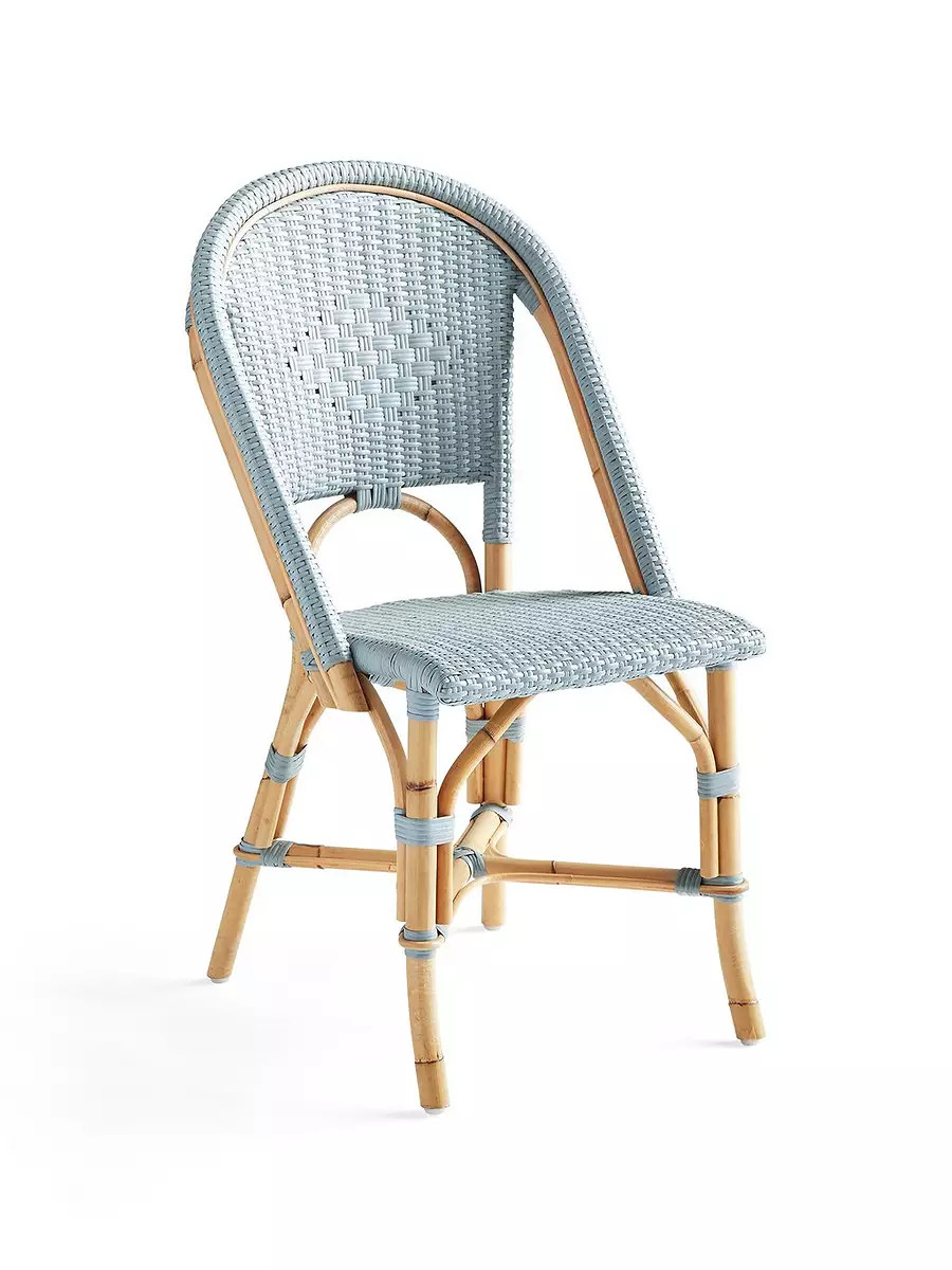 Sunwashed Riviera Rattan Dining Chair | Serena and Lily