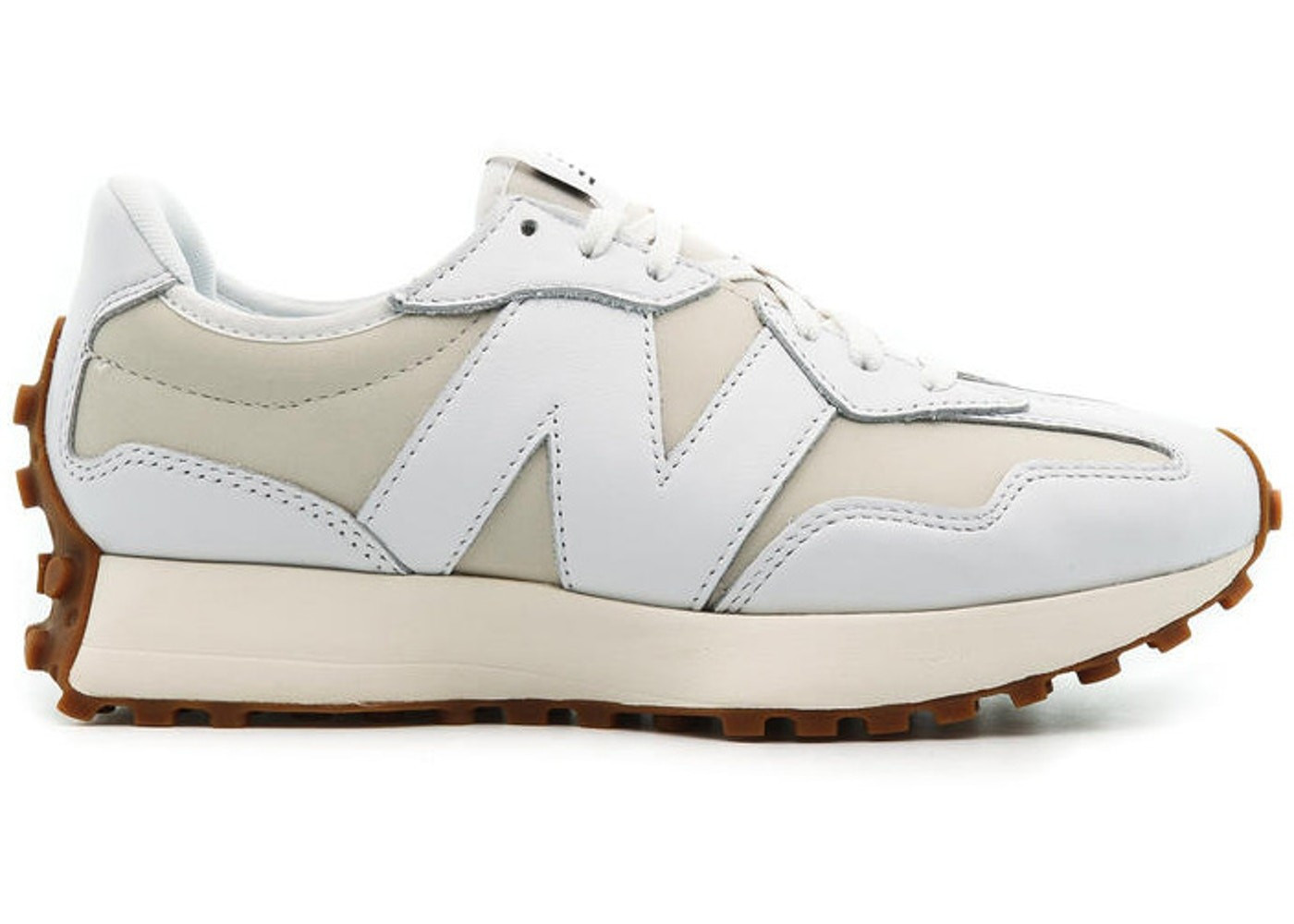 New Balance 327 White Moonbeam Gum (W) | StockX