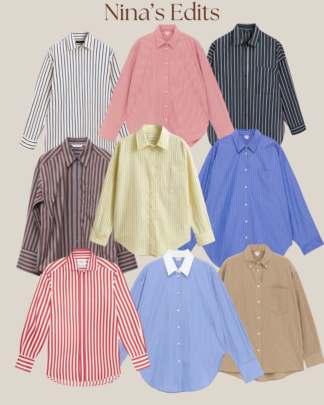 Stripe shirt edit 

#LTKspring