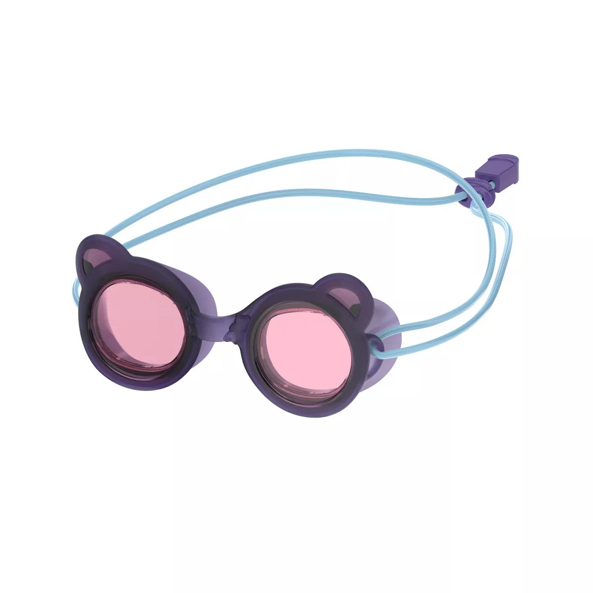 Speedo Kids' Sunny Vibes Gummy Bear Swim Goggles - Purple/Vermillion | Target