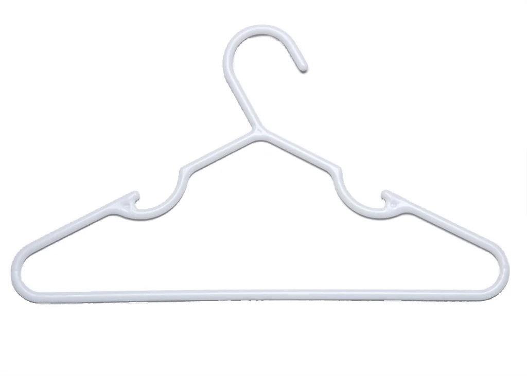 Delta Children Infant and Toddler Plastic Clothing Hangers, 100 Pack, White | Walmart (US)