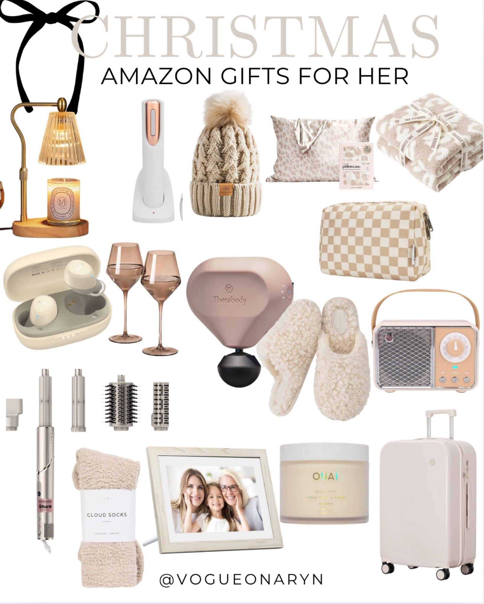 Amazon gifts for her , Christmas gift guide , amazon gift guide , cozy gifts , slippers , luggage , hair tools , home gifts 

#LTKHome #LTKGiftGuide #LTKCyberWeek