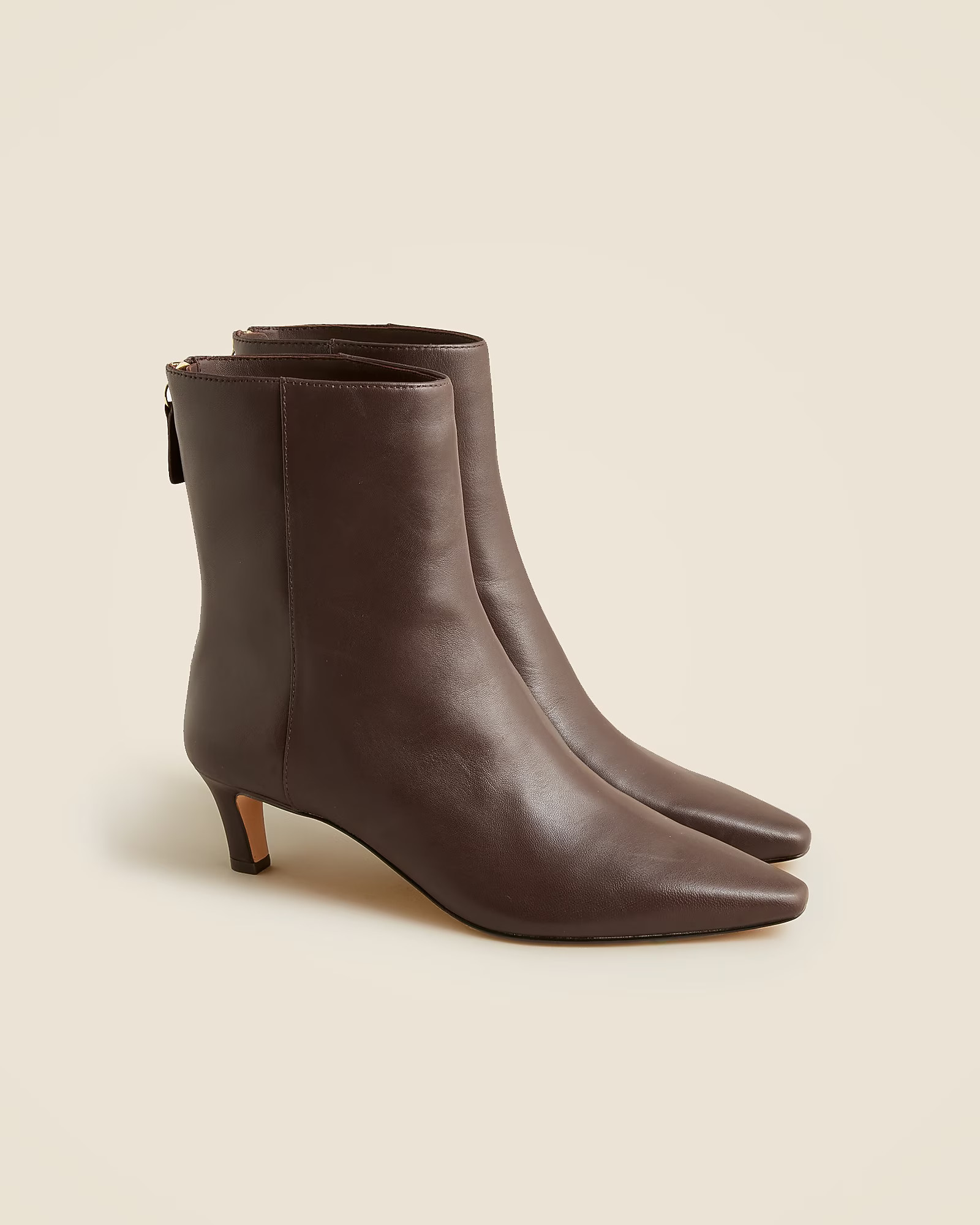 Stevie ankle boots in leather | J. Crew US