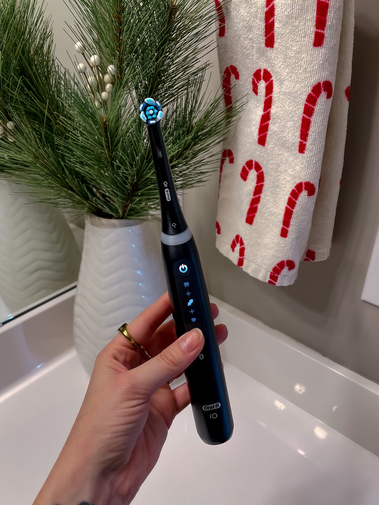 My oral-b electric toothbrush is on sale under $100! Makes a great gift for her or him! 

#giftsforher #giftsforhim #giftguide #target #targetpartner ##oralbwow #targetstyle 

@target @targetstyle @oralb

#LTKGiftGuide #LTKunder100 #LTKsalealert