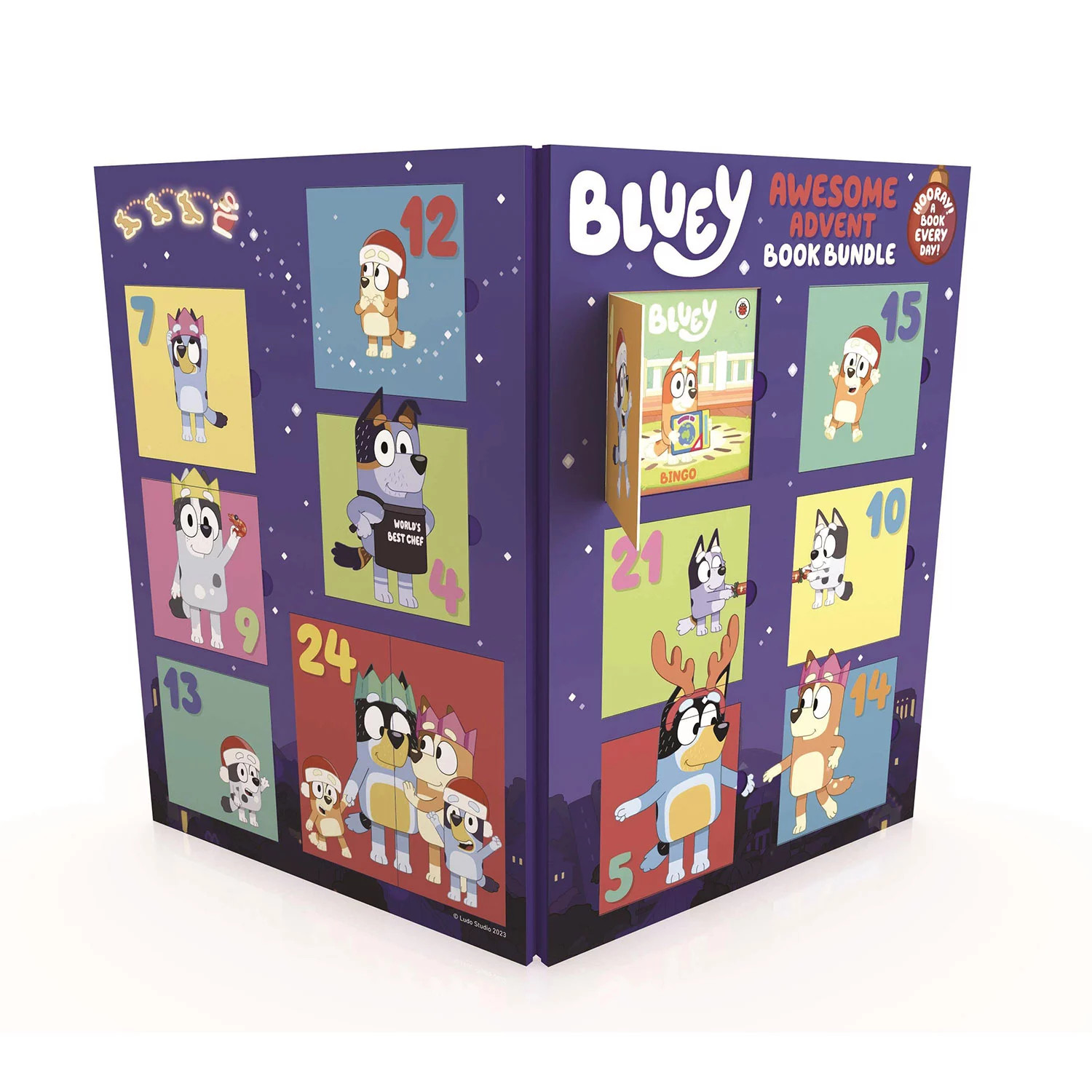 Bluey: Awesome Advent Book Bundle, Mixed Media | Sam's Club
