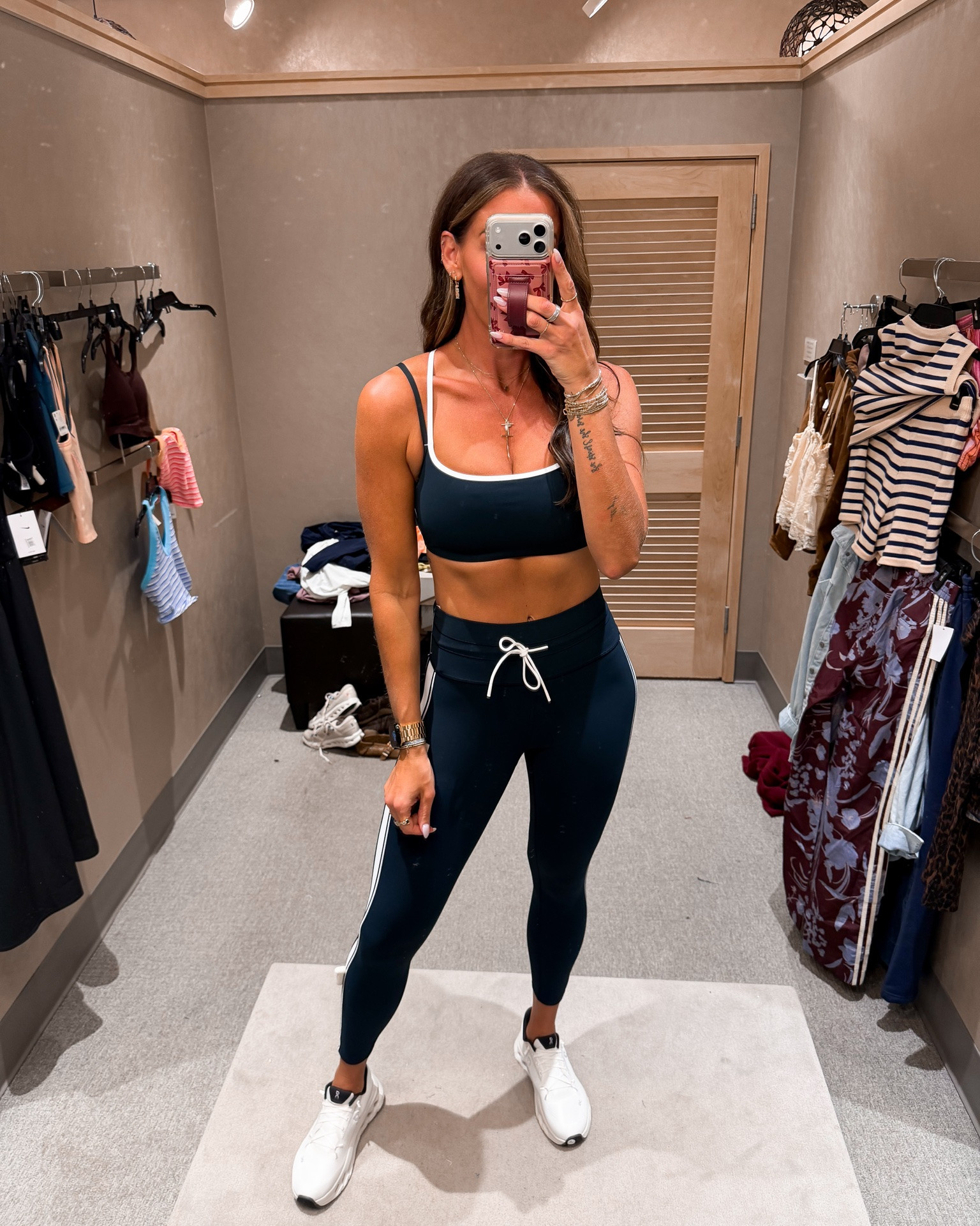Obsessed with this new set!!
Bra-medium 
Leggings-small

#LTKootd #LTKActive #LTKfitnessgoals