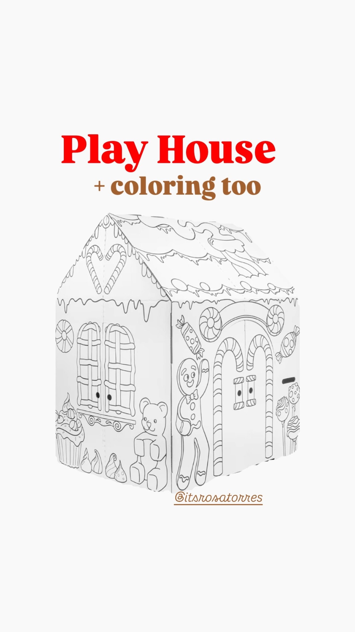 Now here is something our kids will play and color and play and play! Such a fun playful house. 

#LTKHoliday #LTKCyberWeek #LTKKids