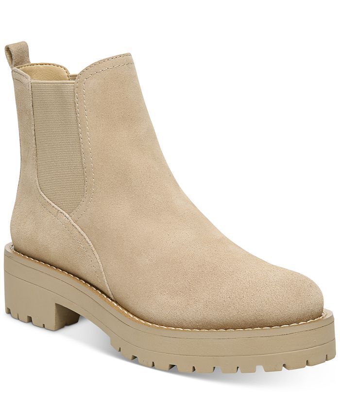 Sam Edelman Women's Justina Lug Sole Boots & Reviews - Booties - Shoes - Macy's | Macys (US)