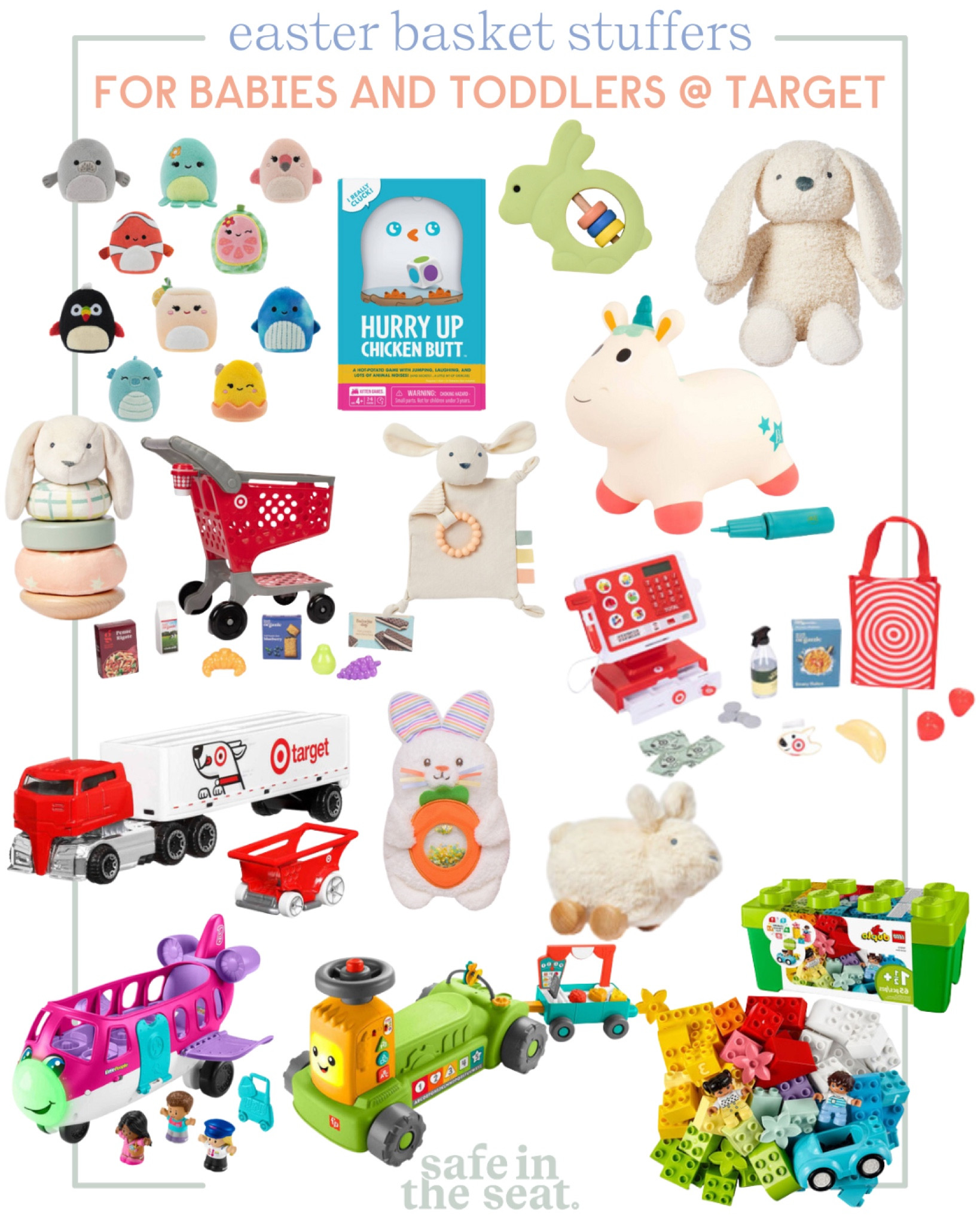 Easter Basket stuffer ideas for babies and toddlers all from Target! 

#LTKkids #LTKbaby #LTKSeasonal