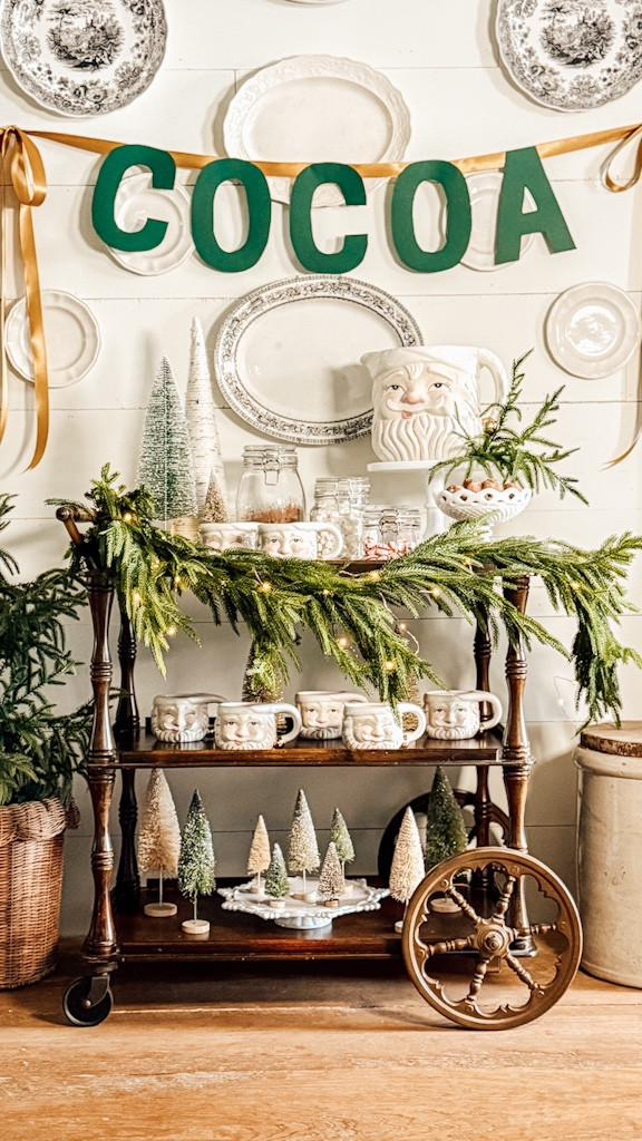Christmas Cocoa Bar! #cocoabar #Christmas #christmasdecorating #santamugs

#LTKSeasonal #LTKHoliday #LTKHome