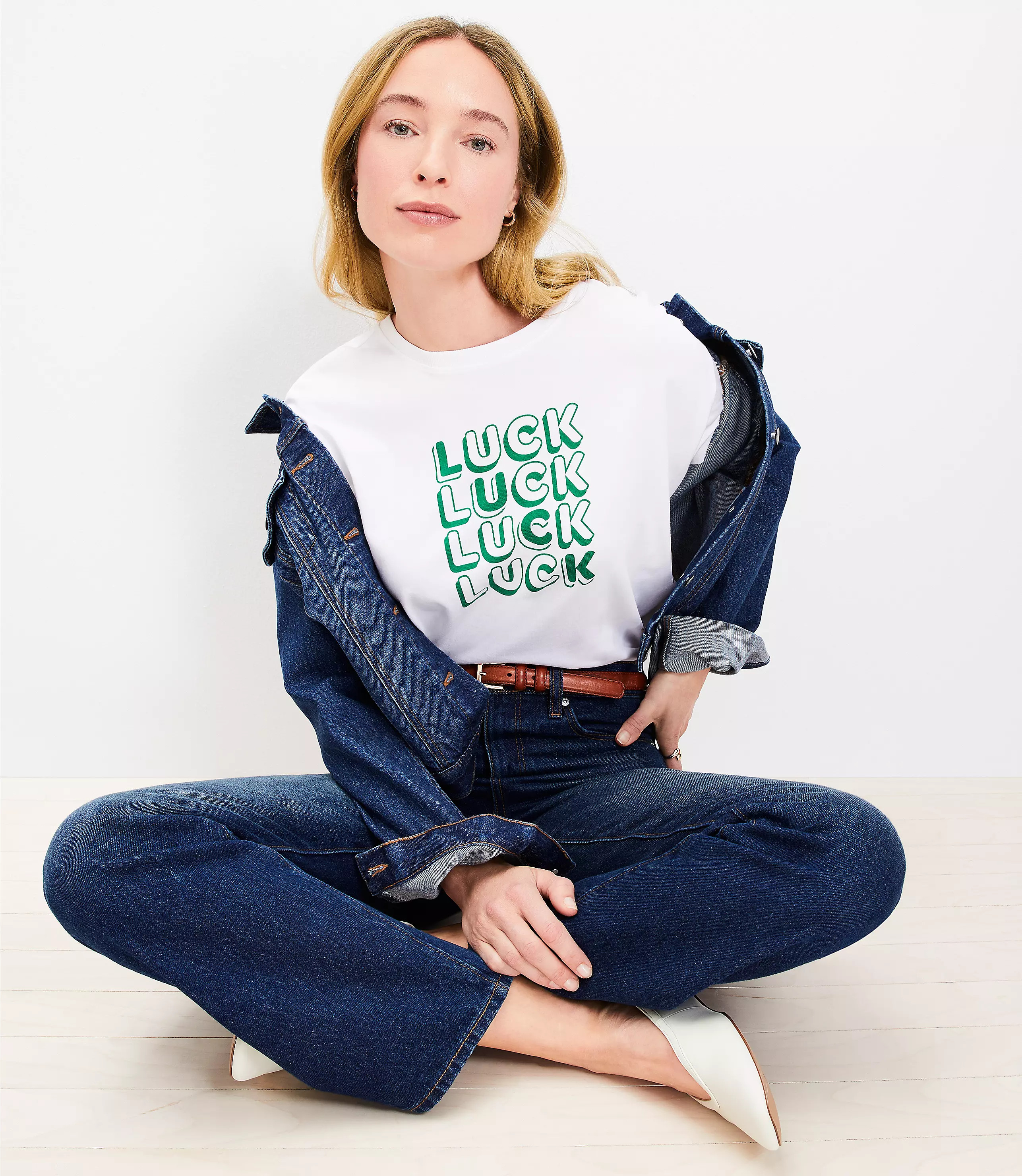 Luck Modern Tee | LOFT