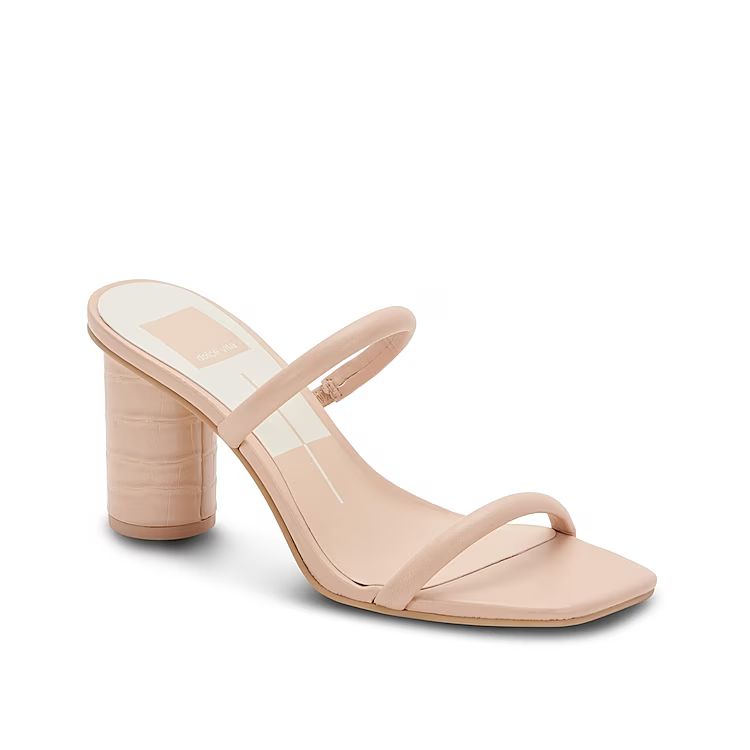 Dolce Vita Noles Sandal | Women's | Off White | Size 6.5 | Heels | Sandals | Block | Slide | DSW