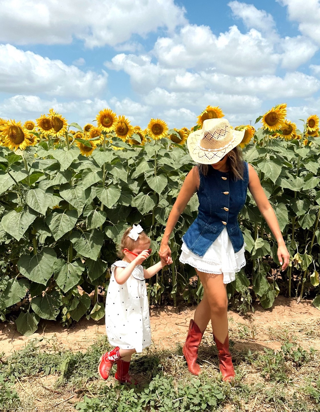 Western outfit 
Summer to fall outfit 
Denim pleated vest 
Toddler girl cowboy boots 
Amazon finds 


#LTKStyleTip #LTKKids #LTKPetite