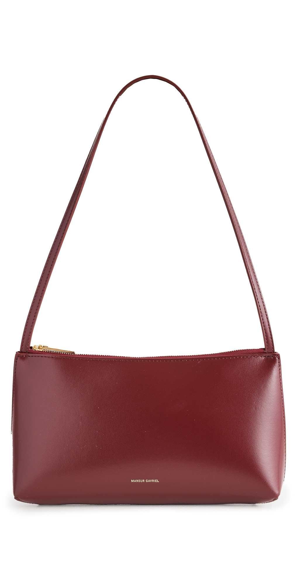 Mansur Gavriel Gaia Shoulder Bag Claret One Size | Shopbop