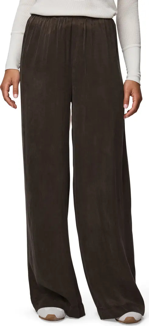 Serena Satin Pull-On Pants | Nordstrom