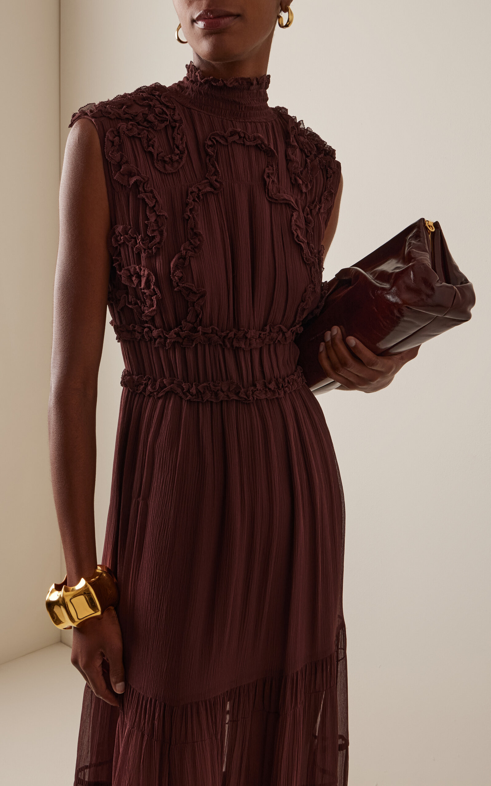 Verona Pleated Silk Gown | Moda Operandi (Global)