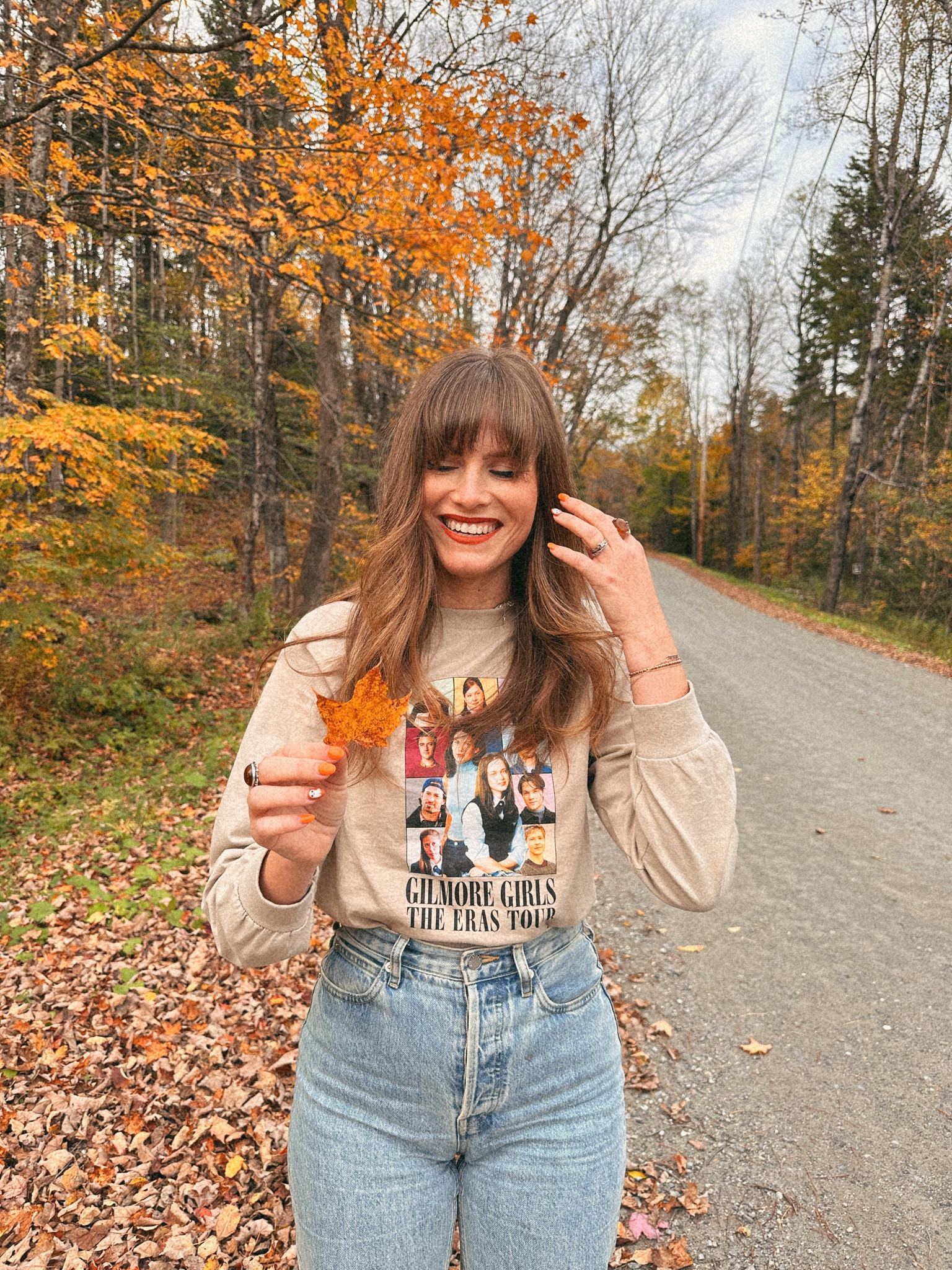 Taylor swift eras Gilmore girl tee! 

#LTKfindsunder50 #LTKSeasonal #LTKfindsunder100