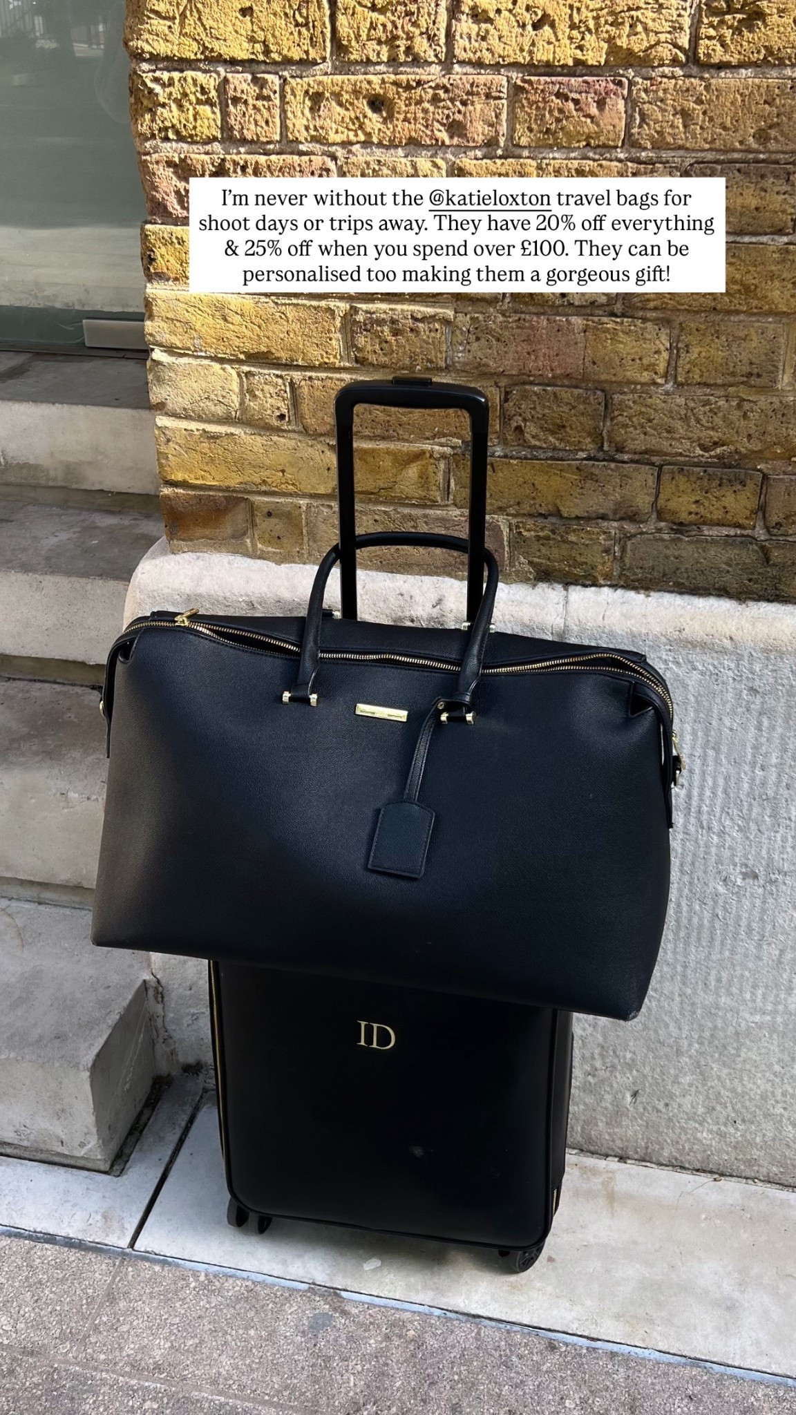 Katie Loxton travel bags are in their Black Friday sale - 20% off or 25% off when you spend over £100. Perfect for trips away and they can be personalised too  

#LTKCyberWeek #LTKuk #LTKbag