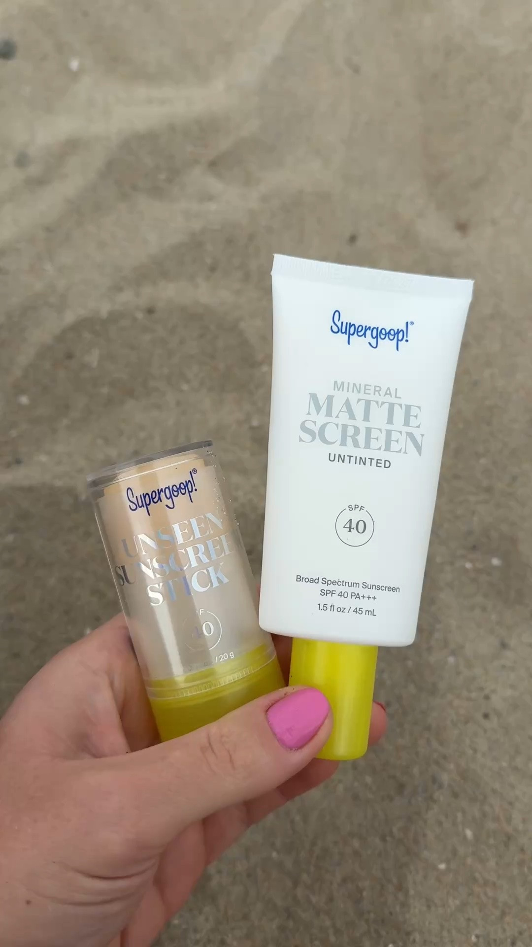 The best sunscreen! ☀️

@Supergoop!

#LTKgrwm #LTKmorningroutine #LTKselfcare