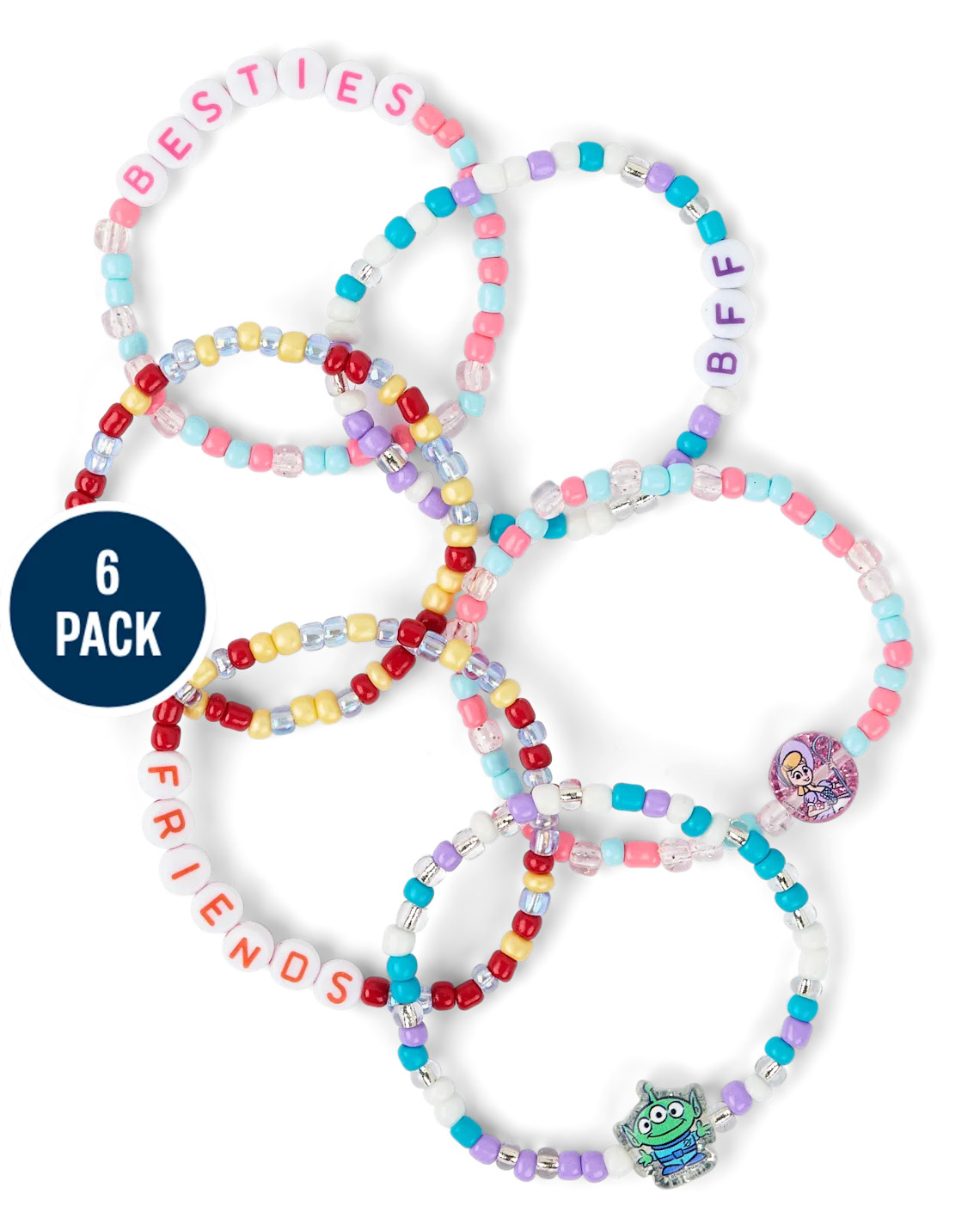 Girls Toy Story\u2122 Beaded Bracelet 6-Pack - multi | The Children's Place