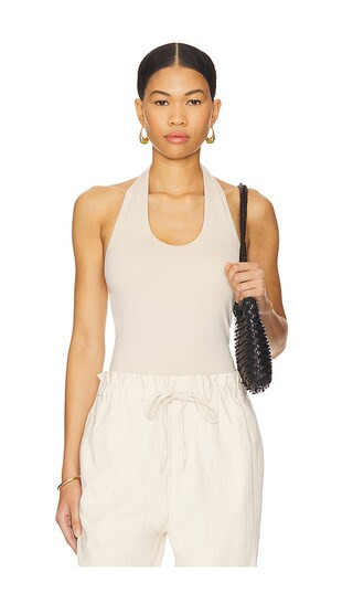 Chaleur Top in Oat | Revolve Clothing (Global)