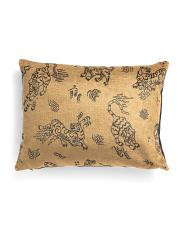 By Shumacher Fabric Made In Usa 18x24 Tiger Velvet Pillow | Home | TJ Maxx