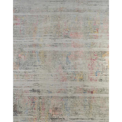 HomeRoots 8' X 10' Beige Abstract Hand Knotted Area Rug | Target