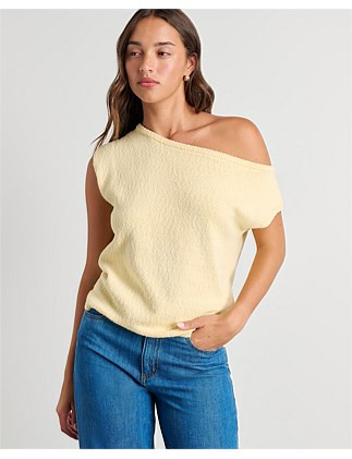 Jag Arden Off Shoulder Knit | David Jones | David Jones (Australia & New Zealand)