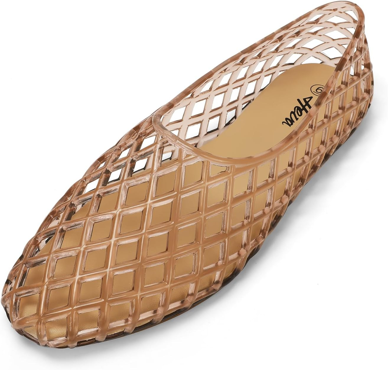 HEVA Women's Jelly Mesh Flats Breathable Ballet Sandals | Amazon (UK)