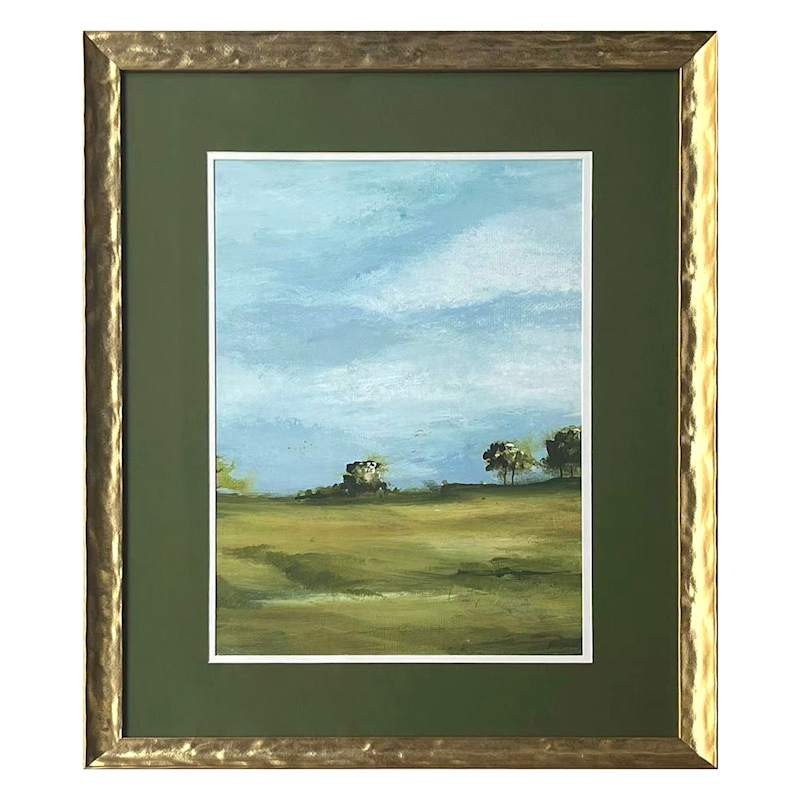Glass Framed Grassy Landscape Print Wall Art, 20x26








	
		
		
			
				Write a Review | At Home