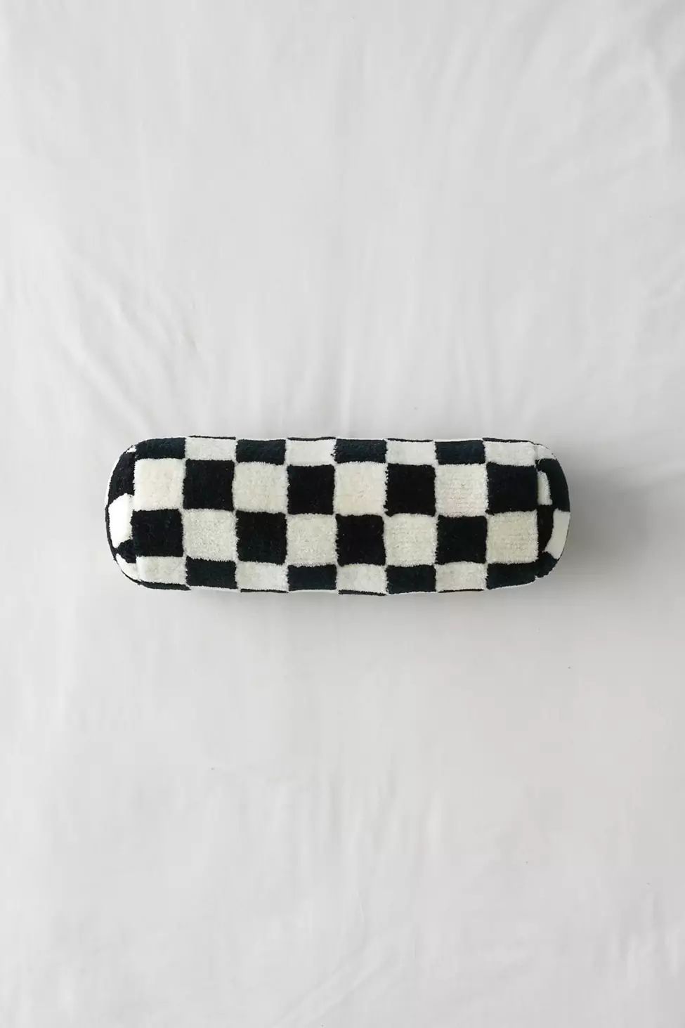 Brody Checkerboard Bolster Pillow | Urban Outfitters (US and RoW)