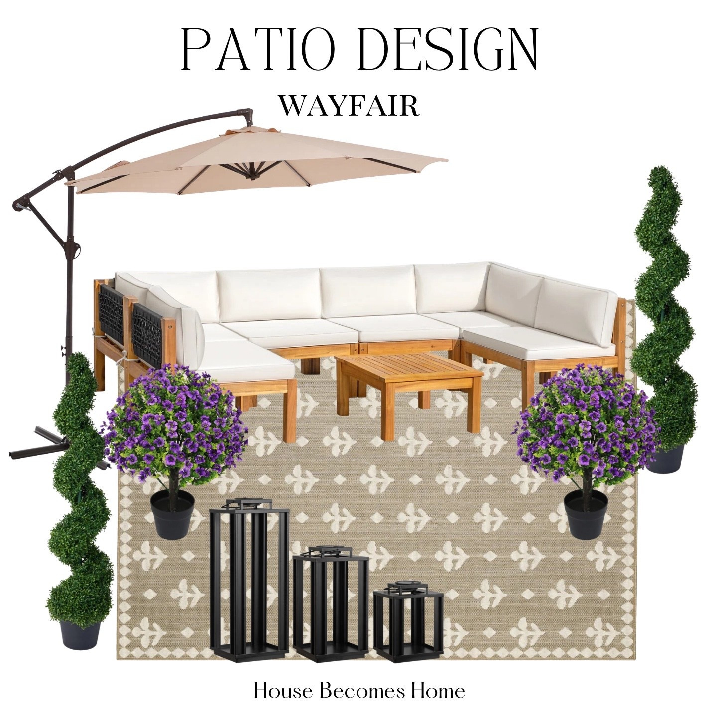 Patio design from Wayfair!

#LTKHome #LTKSaleAlert #LTKSeasonal
