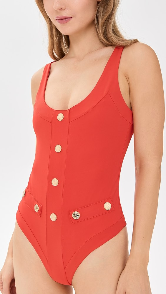 CAROLINE CONSTAS Sailor One Piece | Shopbop | Shopbop