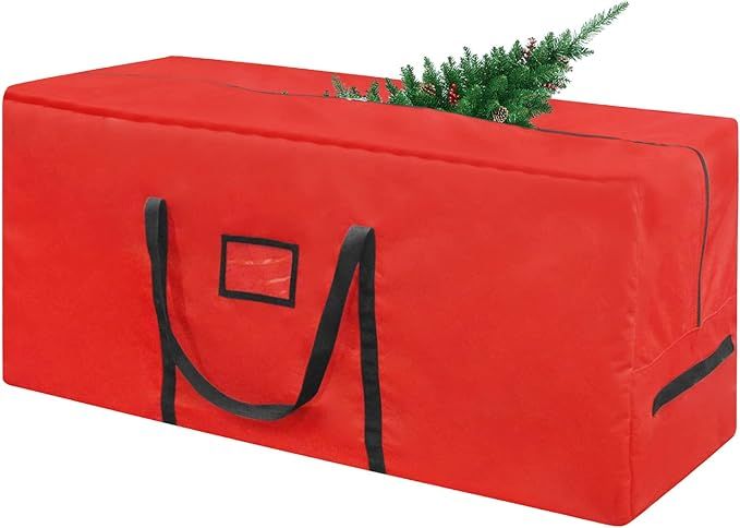 GOOSH Christmas Tree Storage Bags - Fits Up to 7.5 Foot Holiday Xmas Disassembled Trees, Large Re... | Amazon (US)