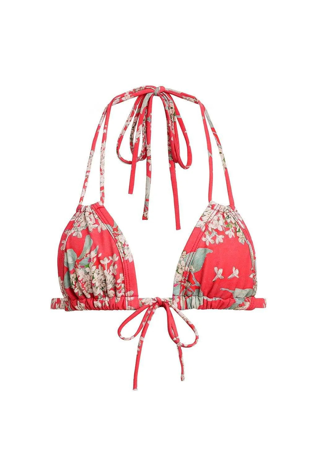 Vintage Floral Euro Bow Bikini Top | Montce