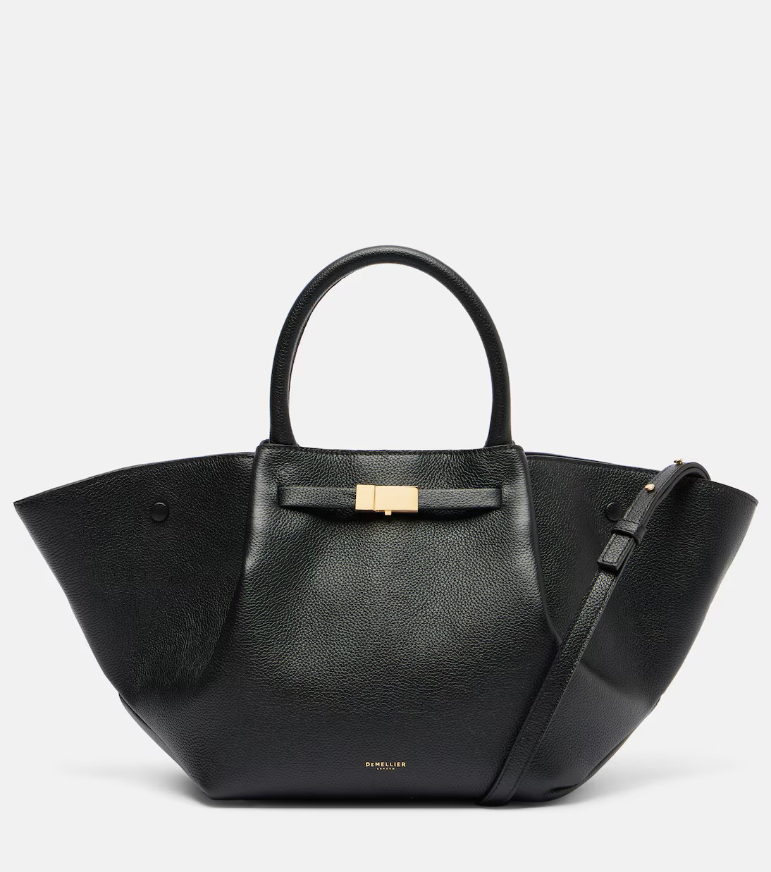 Midi New York leather tote bag | Mytheresa (UK)