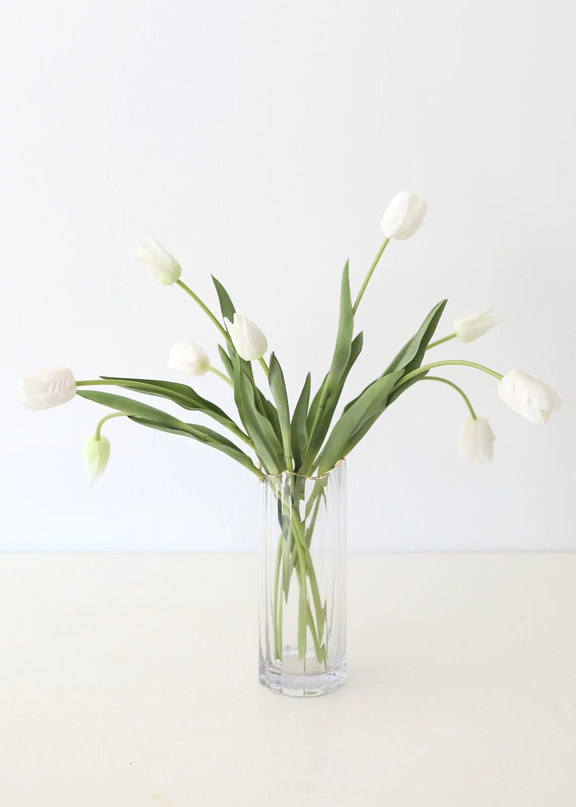 Shop Real Touch Flowers at Afloral.com | White Tulip Bundle at Afloral | Afloral