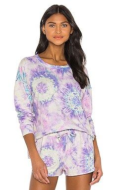 onzie High Low Sweater in Neon Tie Dye from Revolve.com | Revolve Clothing (Global)