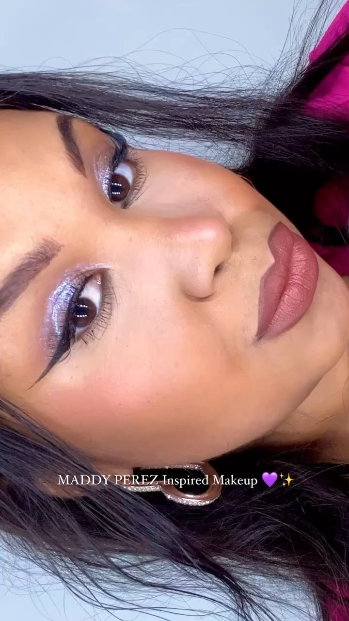 Maddy Perez Inspired Makeup look!✨💜

#LTKbeauty #LTKstyletip