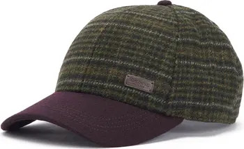Barbour Clyde Plaid Adjustable Tweed Baseball Cap | Nordstrom | Nordstrom