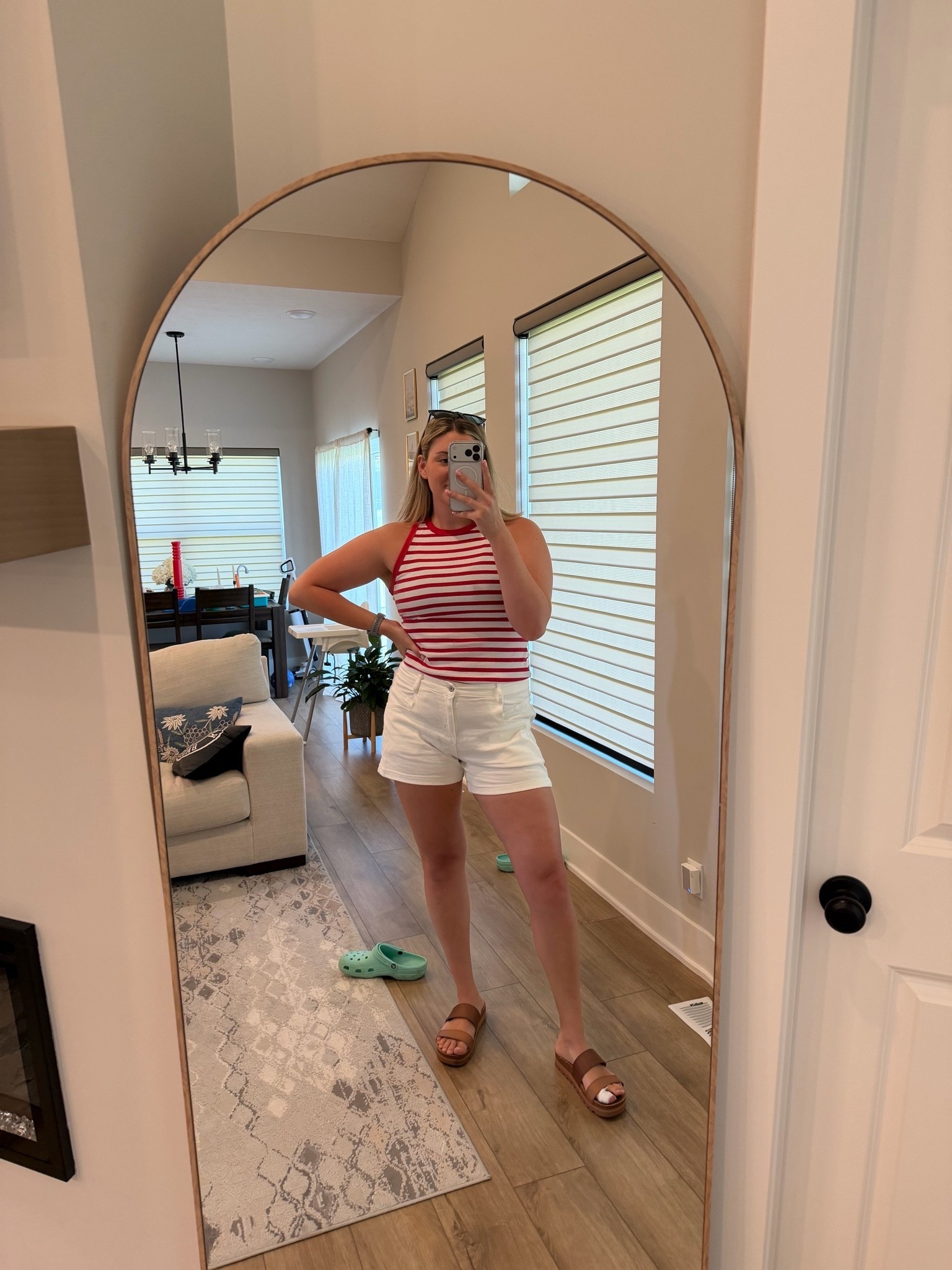 an easy mom summer ootd!!

#LTKootd #LTKmomlife #LTKTall