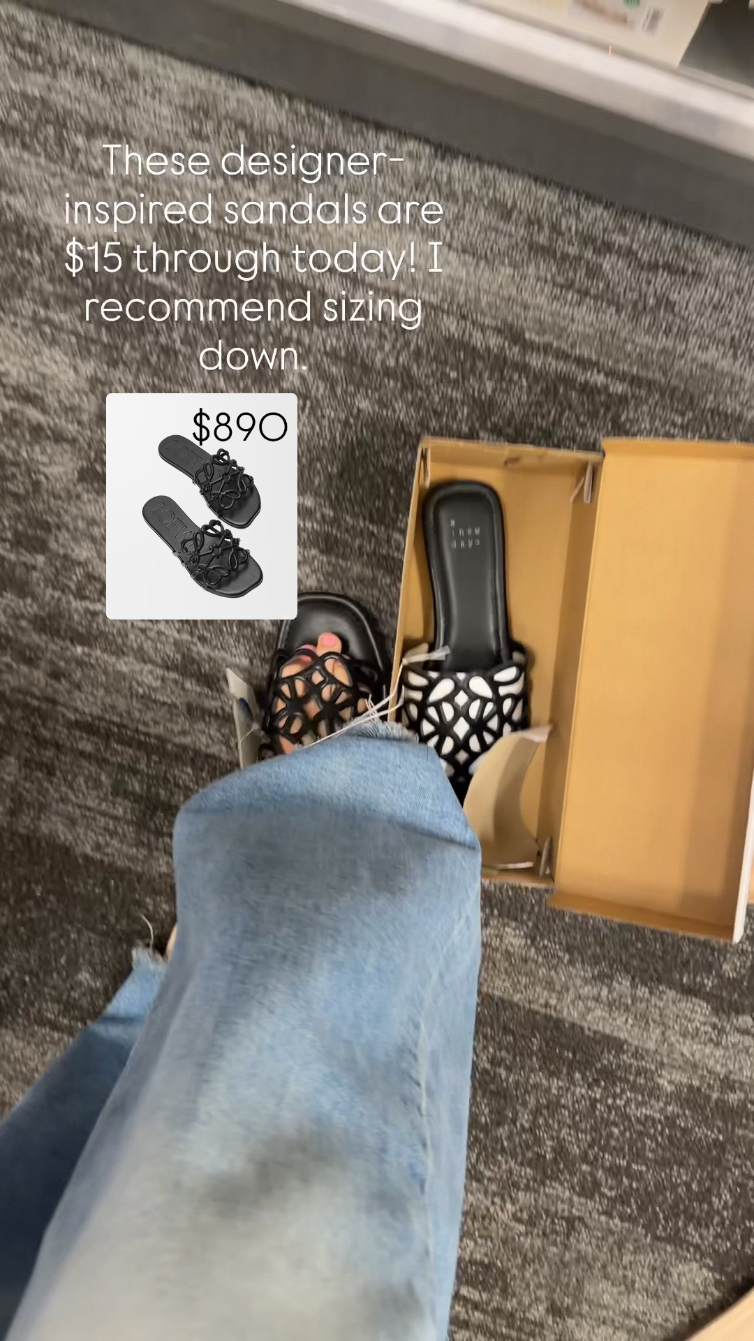 I’m between a 7.5 and an 8 and the 7 or 7.5 fit me 

#LTKOver40