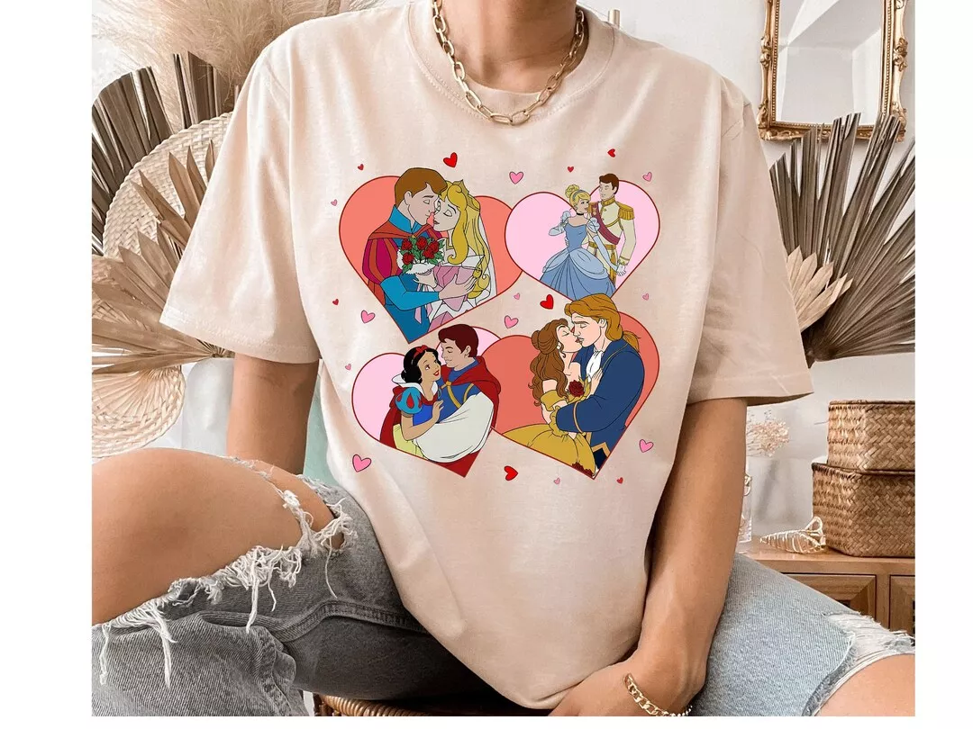 Disney valentine 2025 shirts