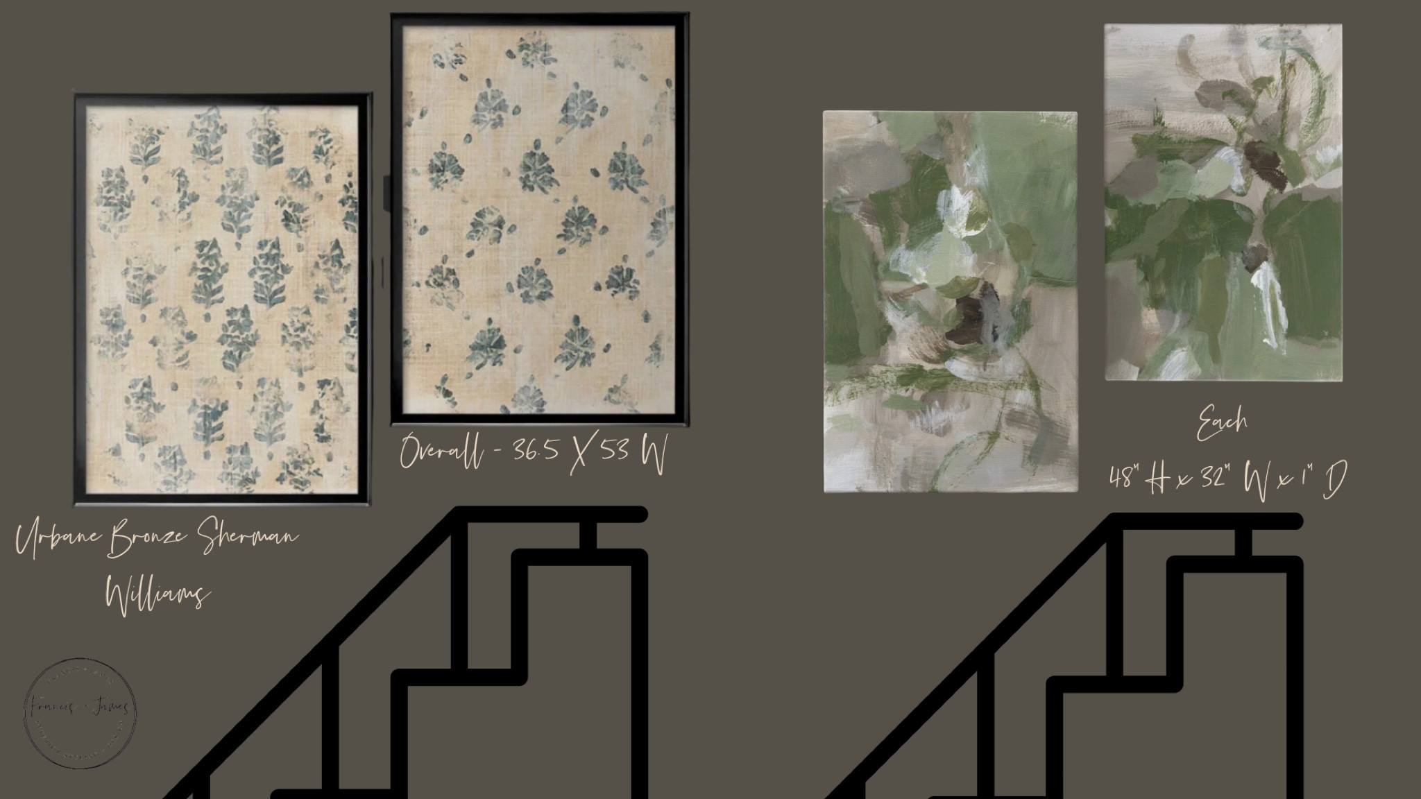 Large Art, Art sets, Stairwell Art, staggering art, neutral art, large prints, budget friendly wall art, wall art, large neutral art, canvas art, framed art 

#LTKstyletip #LTKhome #LTKfamily