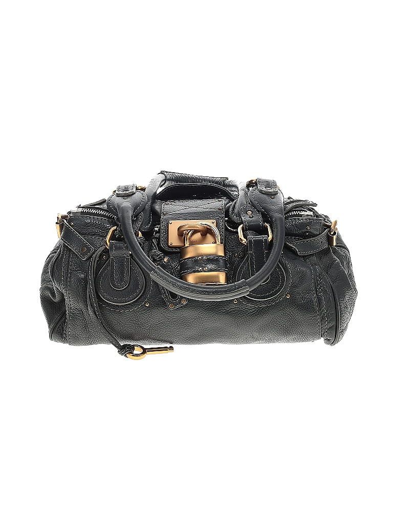 Chloé 100% Leather Black Leather Paddington Bag One Size - 83% off | thredUP