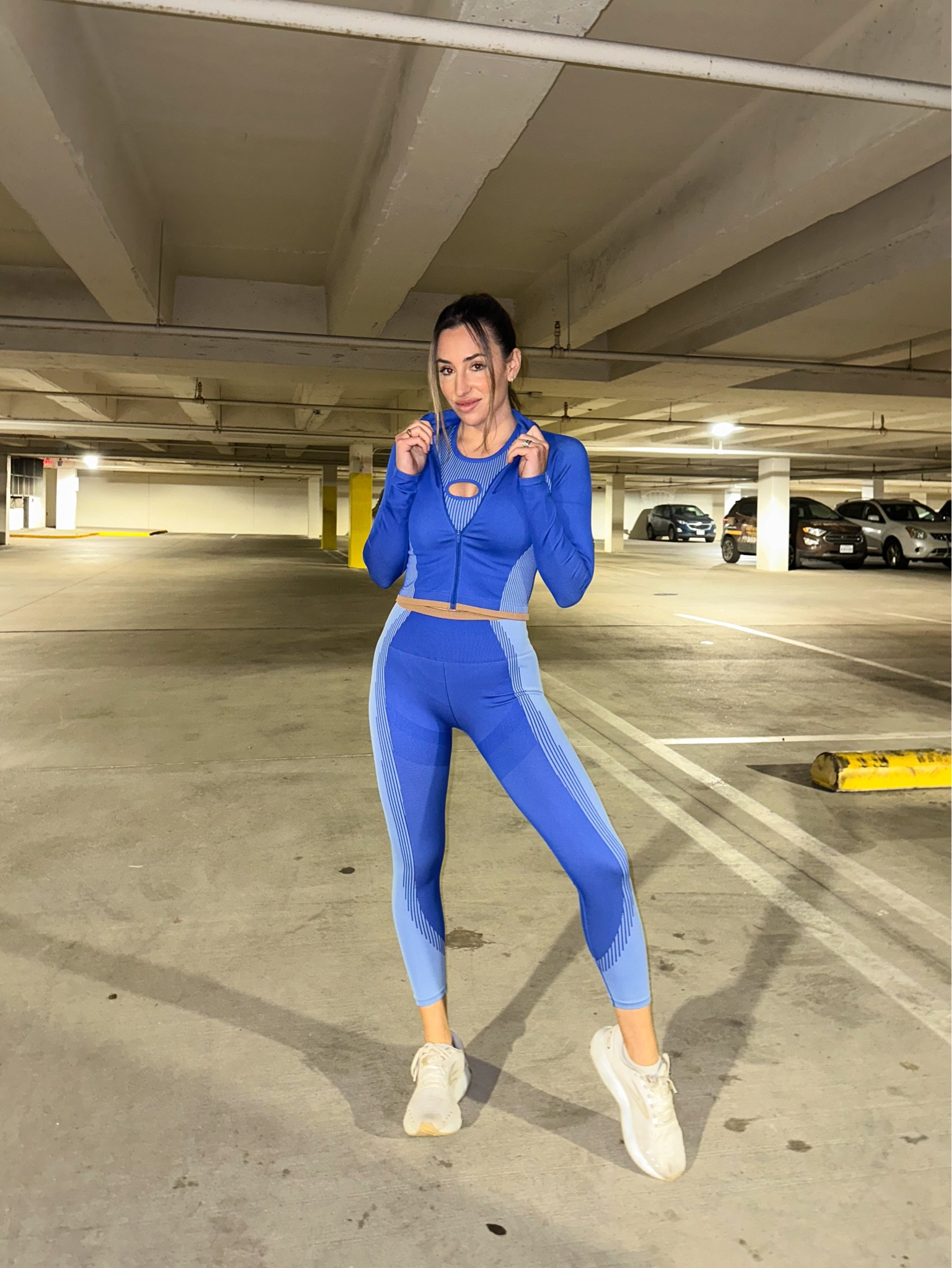 Love this seamless set from fabletics! I’m in a Small in pants, sports bra & jacket! 

#LTKMostLoved #LTKfitness #LTKstyletip