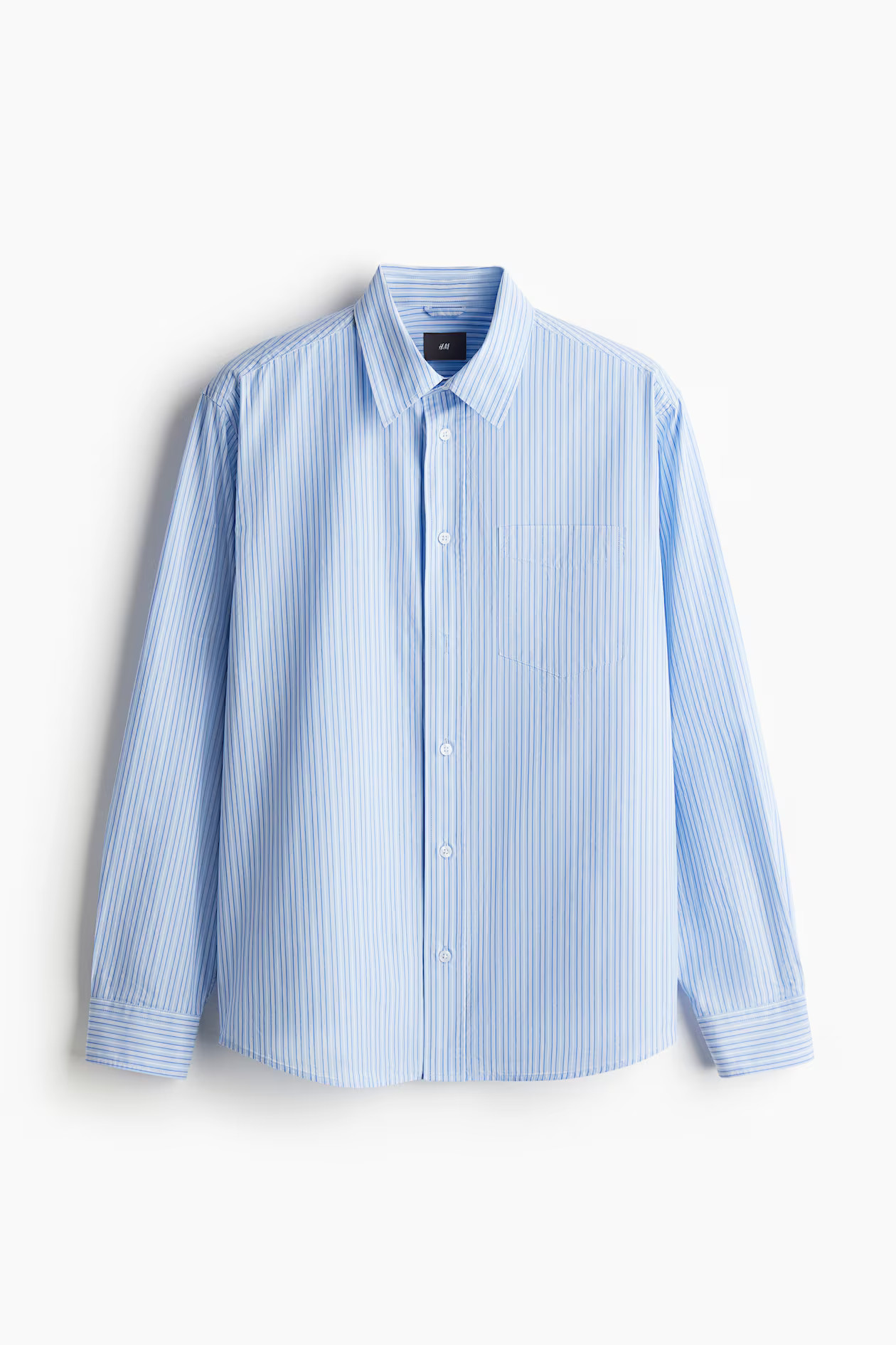 Regular Fit Poplin Shirt | H&M (US + CA)