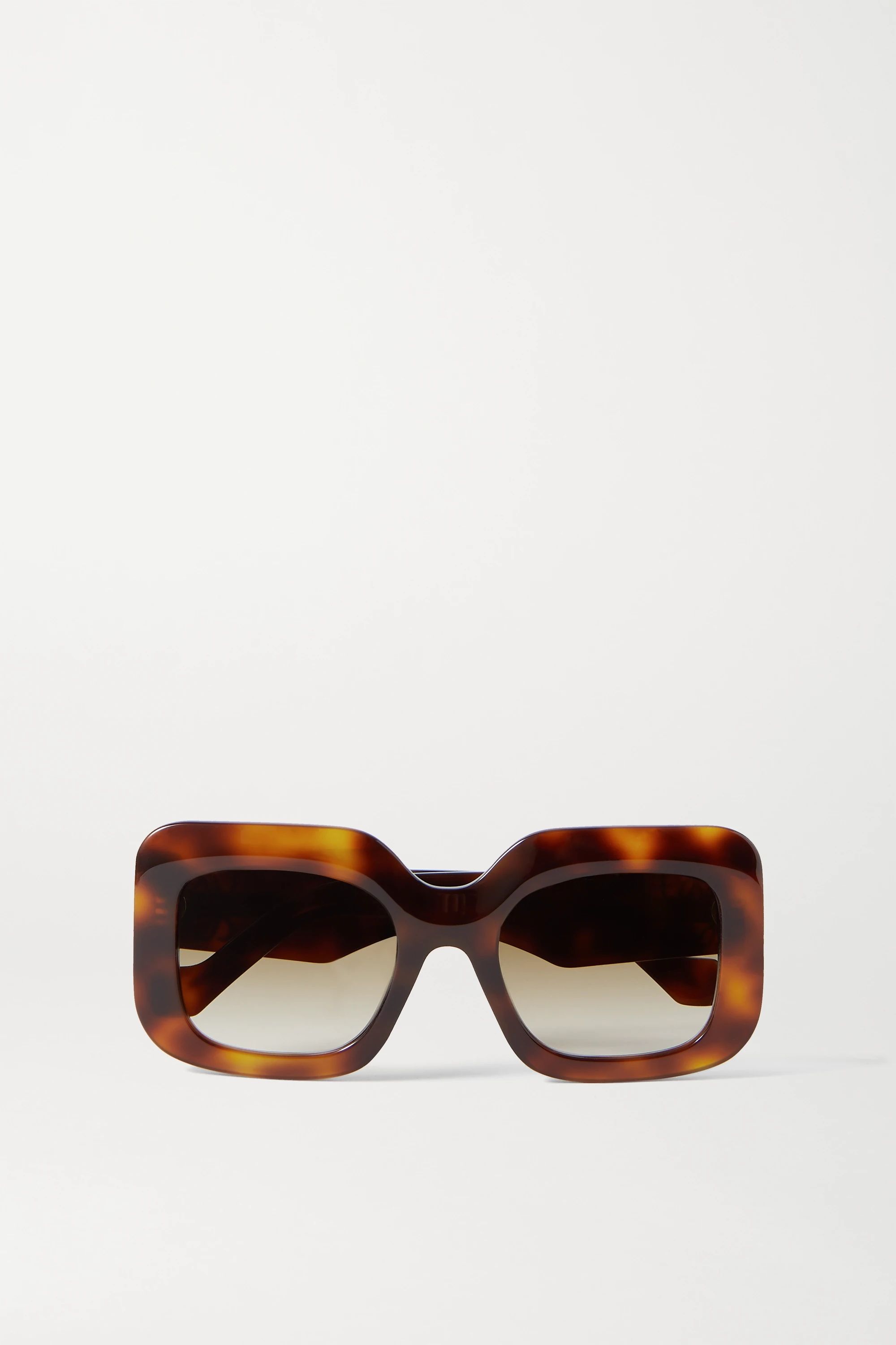 Oversized square-frame tortoiseshell acetate sunglasses | NET-A-PORTER (UK & EU)